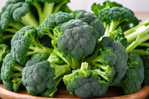 绿意盎然的新鲜西蓝花 创意农产品海报与摄影图集